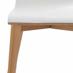 Wohnen Stühle<Hochdrucklaminat Stuhl in Weiß - Sonda (2er Set)