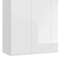 Wohnen Kleiderschränke<Hochglanz Kleiderschrank 6-türig - Ejulia (zweiteilig)