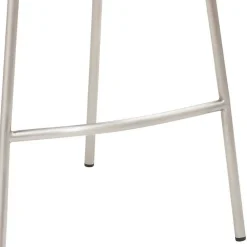 Wohnen Hocker<Hochhocker mit Rückenlehne in Dunkelgrau - Hobart