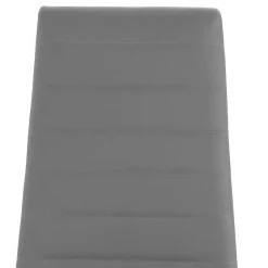 Wohnen Stühle<Hochlehner Essstuhl in Grau & Schwarz - Padru (4er Set)