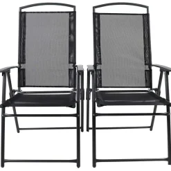 Wohnen Stühle<Hochlehner Gartenstühle klappbar - Alcamo (2er Set)