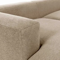 Wohnen Sofas<Hochwertige Chenille Eckcouch in Beige - Crotone