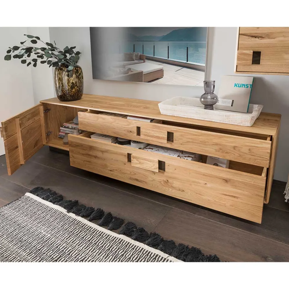 Wohnen Wohnwände<Hochwertige Wohnzimmermöbel Set - Xeddos (zweiteilig)