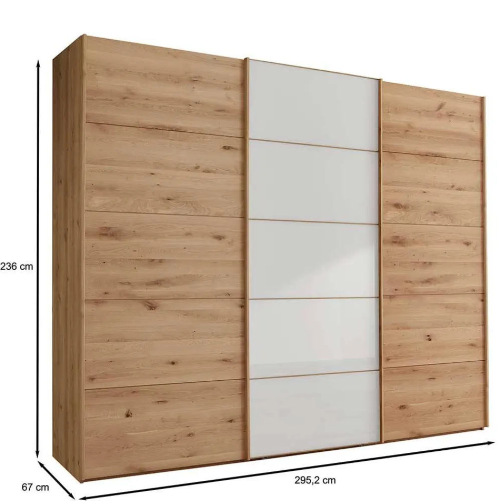 Wohnen Kleiderschränke<Hochwertiger Schlafzimmerschrank mit Schwebetüren - Crucav