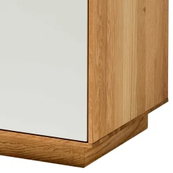 Wohnen Highboards<Hochwertiges Highboard in Weiß & Eiche - Smonia