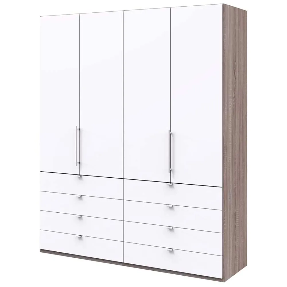 Wohnen Kleiderschränke<Hoher Falttürenschrank 2 türig - Tivierto