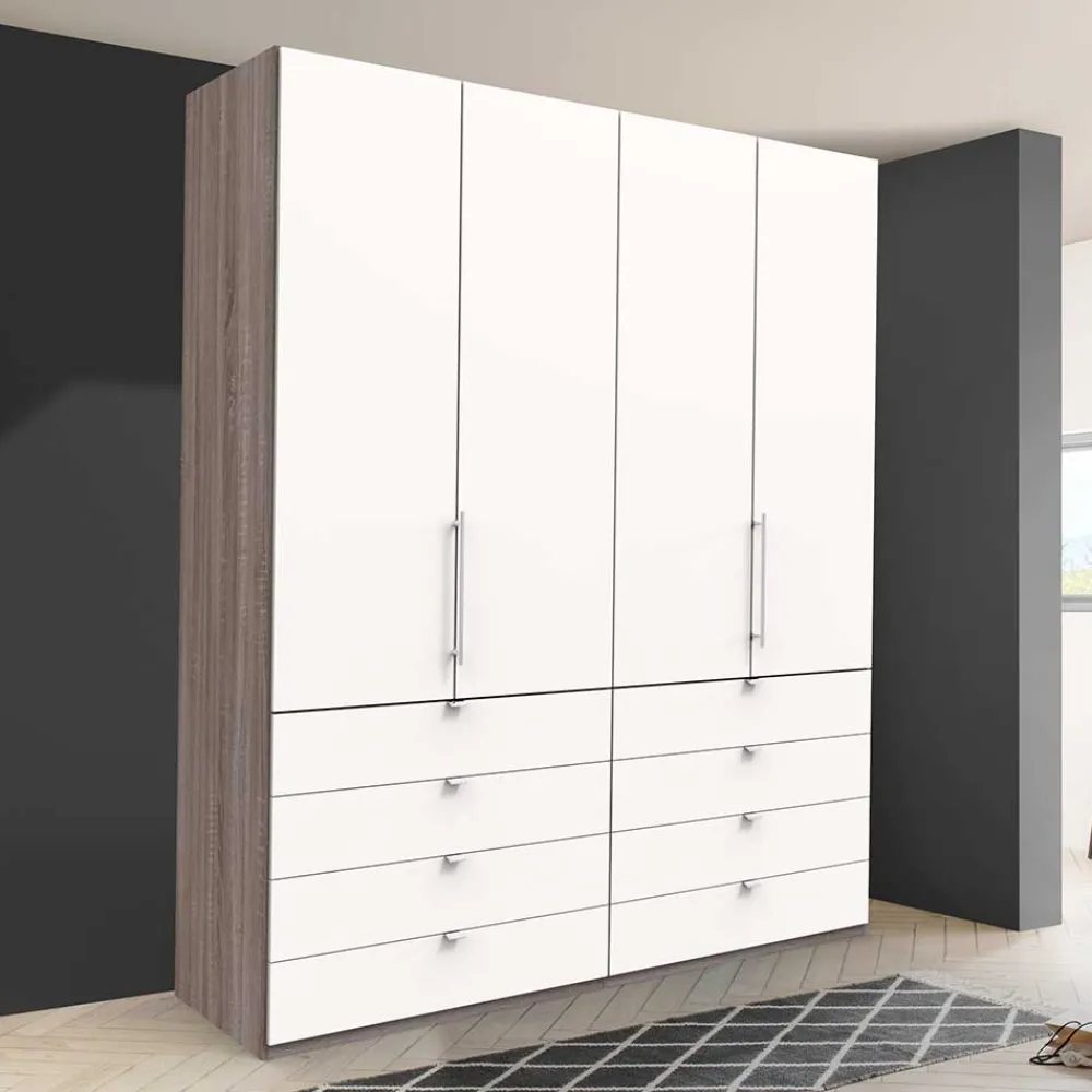 Wohnen Kleiderschränke<Hoher Falttürenschrank 2 türig - Tivierto