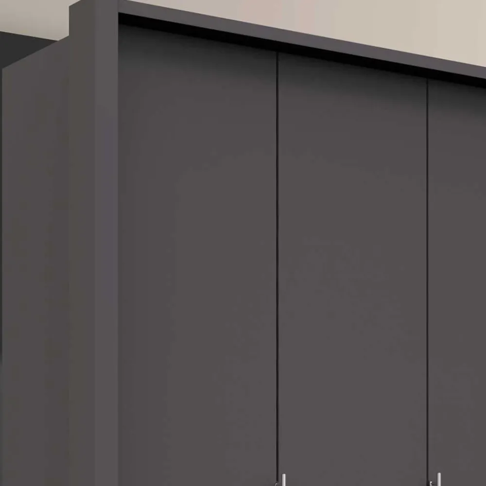 Wohnen Kleiderschränke<Hoher Schlafzimmer Schrank in Braun - Sitanio