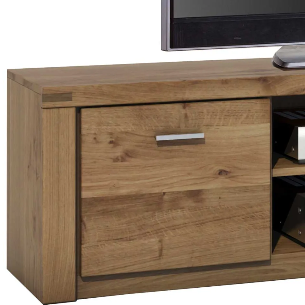 Wohnen Tv & Hifi-Möbel|Lowboards<Holz Fernseher Unterschrank aus Wildeiche - Maila