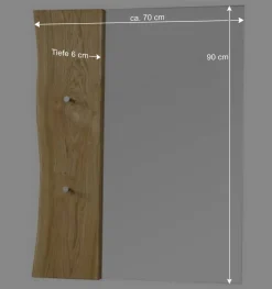 Wohnen Garderoben<Holz Garderoben Set aus Eiche - Avidora (vierteilig)