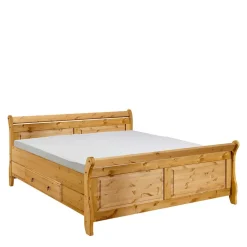 Wohnen Betten<Holzbett Corabia mit Nachtkommoden (dreiteilig)