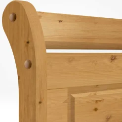 Wohnen Betten<Holzbett Corabia mit Nachtkommoden (dreiteilig)