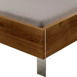 Wohnen Betten<Holzoptik Bett in Plankeneiche - Dagidoyo