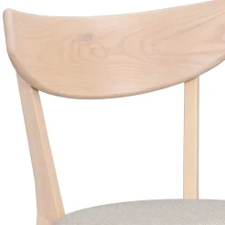 Wohnen Stühle<Holzstühle mit Polstersitz - Mikene (2er Set)