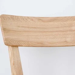 Wohnen Stühle<Holzstuhl mit Polstersitz aus Wildeiche Massivholz - Tembreno