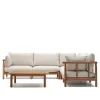 Wohnen Sitzgruppe<Indoor Outdoor Ecksofa & Tisch - Perconia (zweiteilig)
