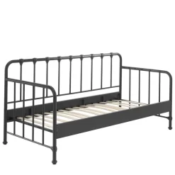 Wohnen Betten<Industrial Bett in Schwarz Metall - Gionna