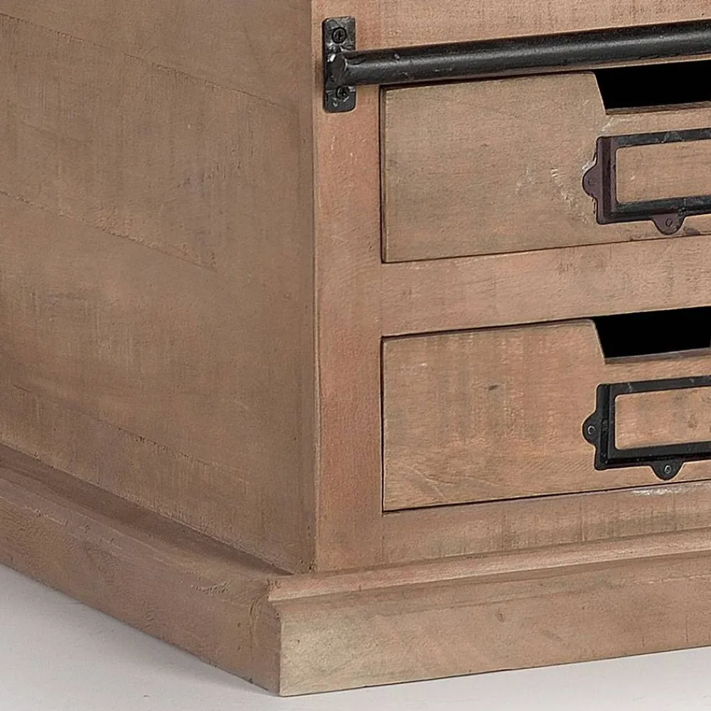 Wohnen Tische<Industrial Chic Couchtisch mit Stauraum - Jantonia