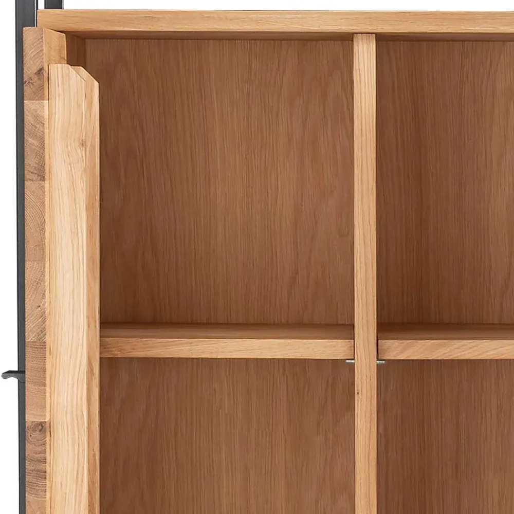 Wohnen Vitrinen<Industrial Schrank aus Wildeiche Massivholz - Manarola