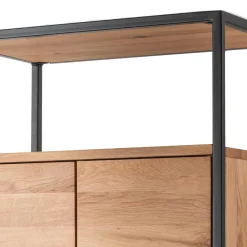 Wohnen Vitrinen<Industrial Schrank aus Wildeiche Massivholz - Manarola
