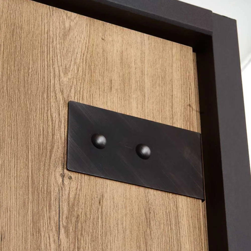 Wohnen Kleiderschränke|Schränke<Industry Kleiderschrank mit 200 cm Breite - Bram