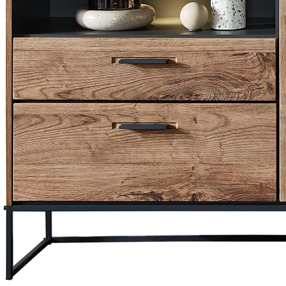 Wohnen Wohnwände<Industry TV Board & Highboard Set - Xindus (zweiteilig)