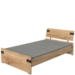 Wohnen Betten<Jugendbett in Plankeneiche NB - Uletria