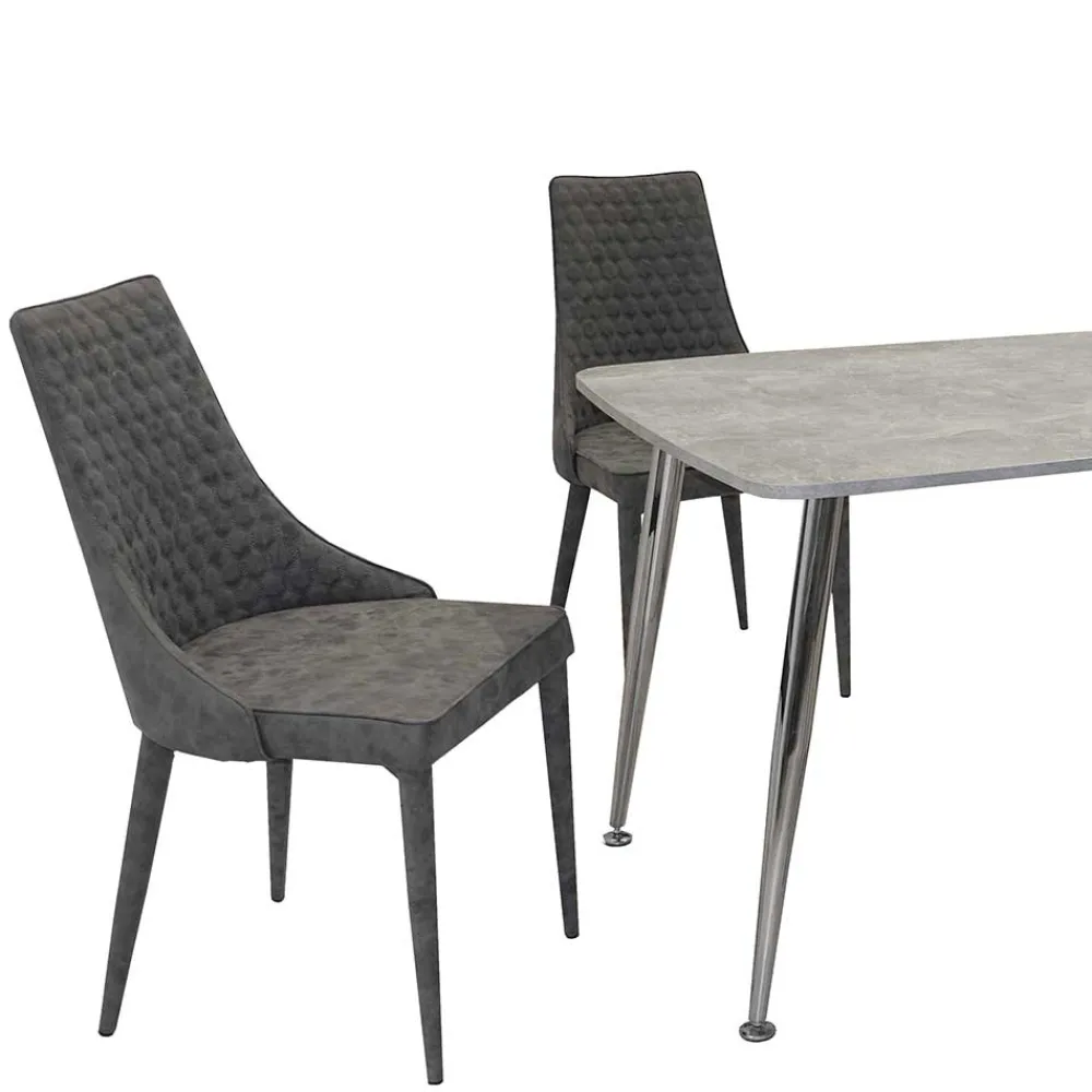 Wohnen Sitzgruppe<Küche & Esszimmer Sitzgruppe Set - Grasilla (fünfteilig)