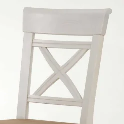 Wohnen Stühle<Küchenstuhl Lugon im Landhaus Design (2er Set)