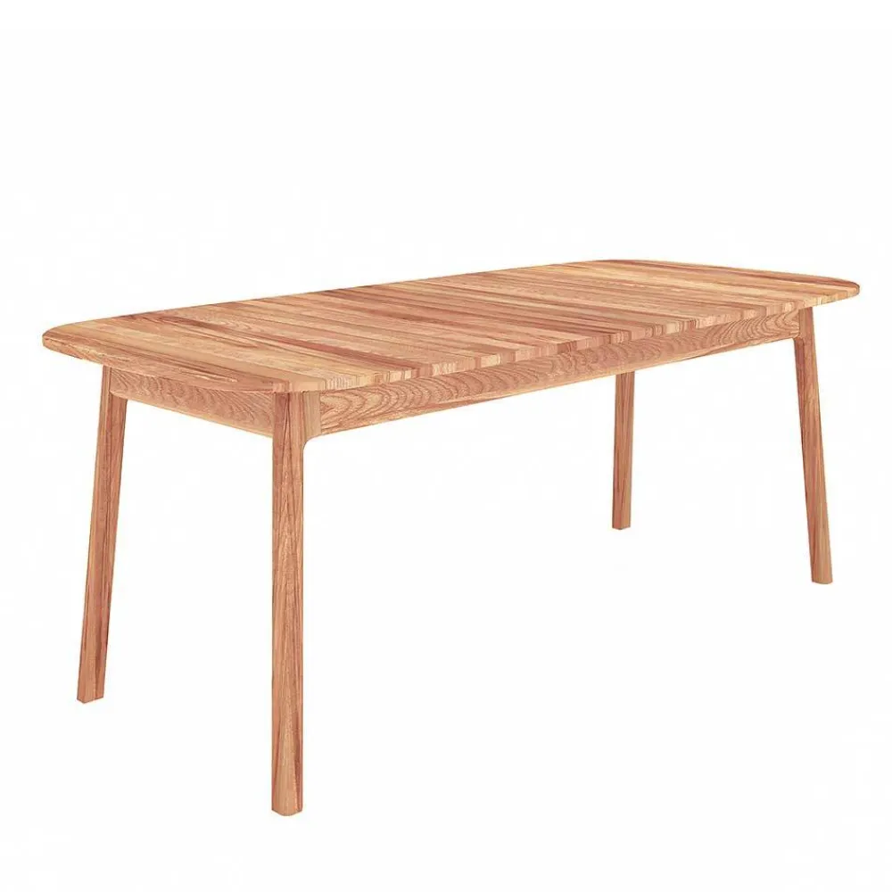 Wohnen Tische<Kernbuche Esszimmertisch mit 90 cm Tiefe - Lana