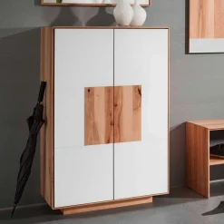 Wohnen Garderoben<Kernbuche Garderobenmöbel Kombi - Mandrey (fünfteilig)