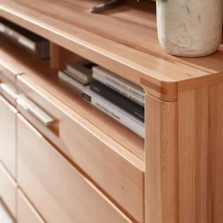 Wohnen Lowboards|Tv & Hifi-Möbel<Kernbuche TV Lowboard 190 cm breit - Amyonta