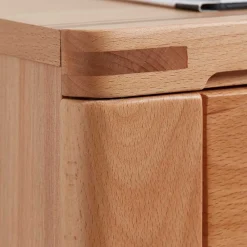 Wohnen Lowboards|Tv & Hifi-Möbel<Kernbuche TV Lowboard 190 cm breit - Amyonta
