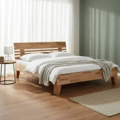 Wohnen Betten<Kernbuchen Bett Same aus Massivholz natur geölt