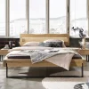 Wohnen Betten<Kiefernholz Balkenbett mit LED Licht - Antina