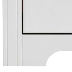 Wohnen Sideboards<Kiefernholz Kommode in Weiß lackiert - Velriva I