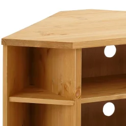 Wohnen Tv & Hifi-Möbel|Lowboards<Kiefernholz TV Board für Ecke - Vanpos