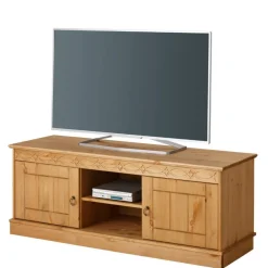 Wohnen Tv & Hifi-Möbel|Lowboards<Kiefernholz TV-Board im Landhausstil - Goro