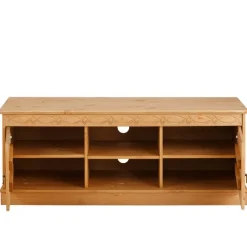 Wohnen Tv & Hifi-Möbel|Lowboards<Kiefernholz TV-Board im Landhausstil - Goro