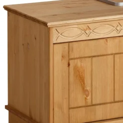 Wohnen Tv & Hifi-Möbel|Lowboards<Kiefernholz TV-Board im Landhausstil - Goro