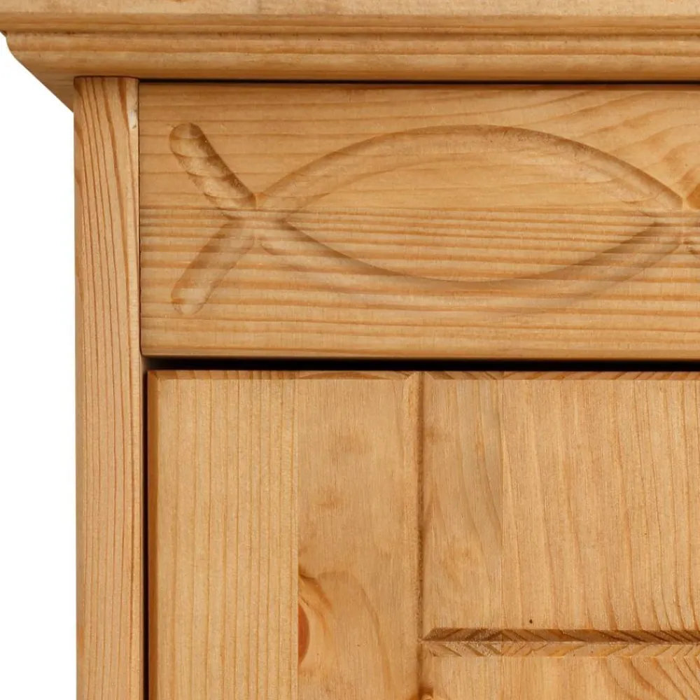 Wohnen Tv & Hifi-Möbel|Lowboards<Kiefernholz TV-Board im Landhausstil - Goro