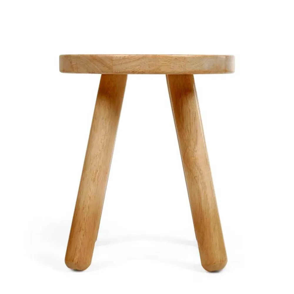 Wohnen Hocker<Kinderzimmer Holzhocker aus Gummibaum - Ivano