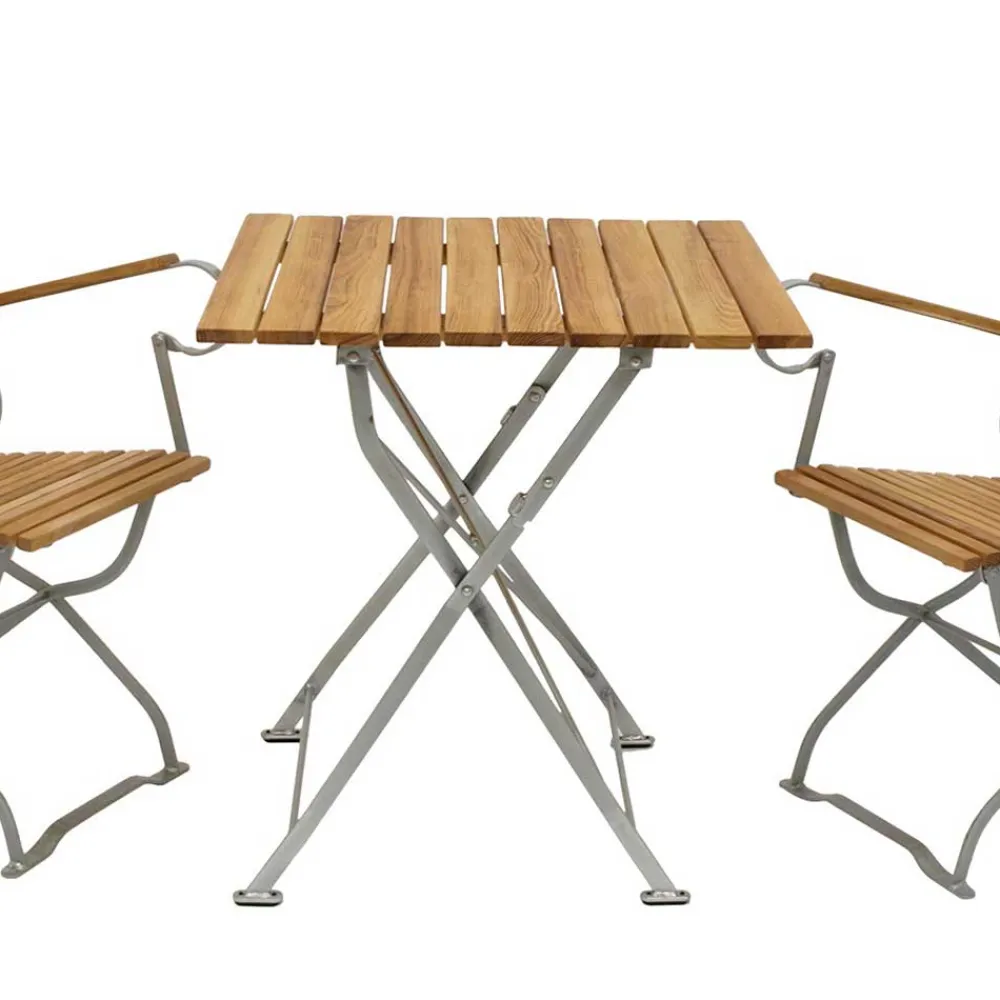 Wohnen Sitzgruppe<Klappbare Biergartenmöbel für 2 Personen - Maylin (dreiteilig)