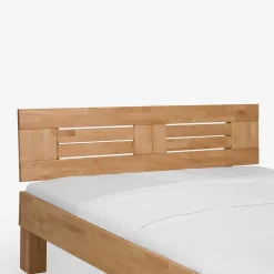 Wohnen Betten<Klar lackiertes Holzbett Thivios aus Buche massiv