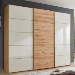 Wohnen Kleiderschränke|Schränke<Kleiderschrank 250 cm breit mit zwei Höhen - Nikoba
