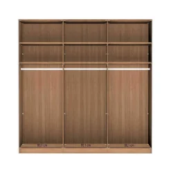 Wohnen Kleiderschränke|Schränke<Kleiderschrank 250 cm breit mit zwei Höhen - Nikoba