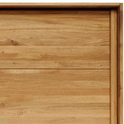 Wohnen Kleiderschränke|Schränke<Kleiderschrank aus Wildeiche mit Weißglas - Divnoi