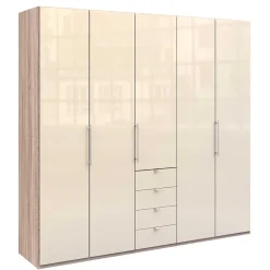 Wohnen Kleiderschränke<Kleiderschrank fürs Schlafzimmer in Creme - Rativian