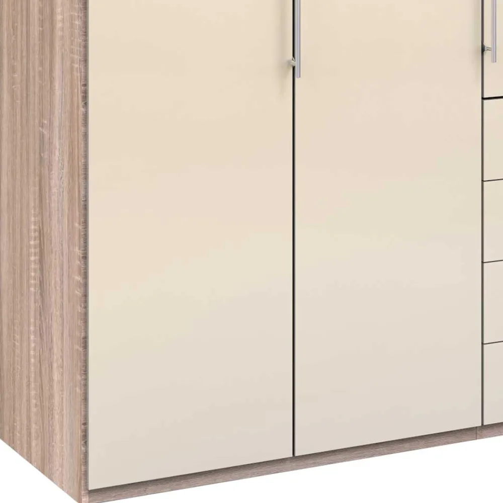 Wohnen Kleiderschränke<Kleiderschrank fürs Schlafzimmer in Creme - Rativian