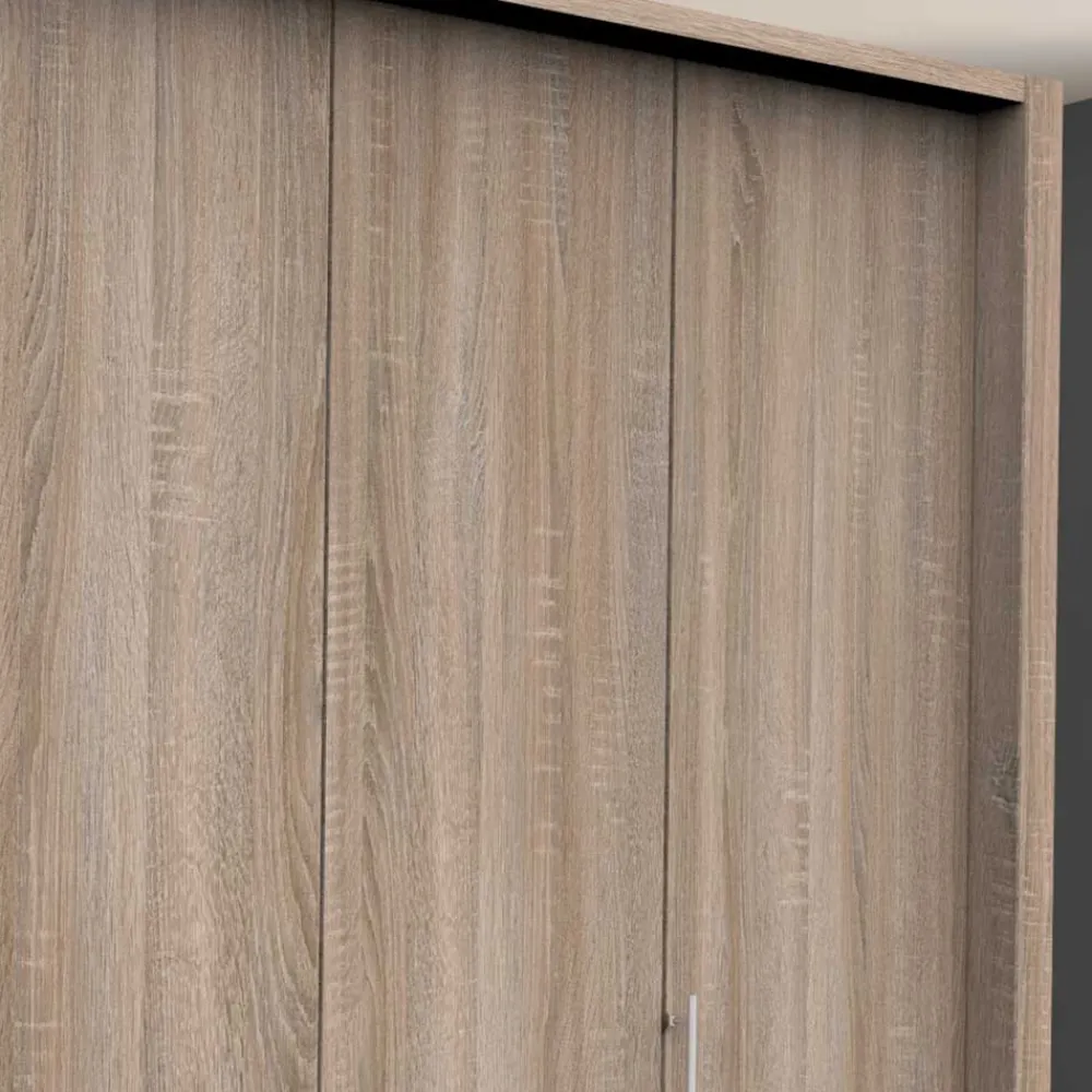 Wohnen Kleiderschränke<Kleiderschrank in Eiche Sägerau Dekor - Zayun